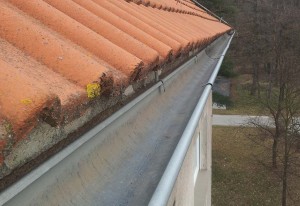 Čiščenje žlebov