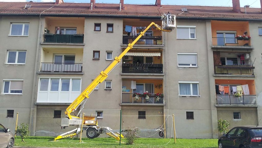 Popravila in vzdeževanje streh – Atrij Celje